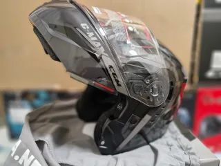 Casco Modular 569g Max cityG Negro Geafiti