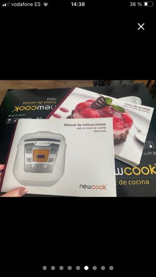 URGE: Robot de cocina Newcook programable ( 5 l )