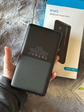 Batteria esterna portatile Vrurc 30000 mAh