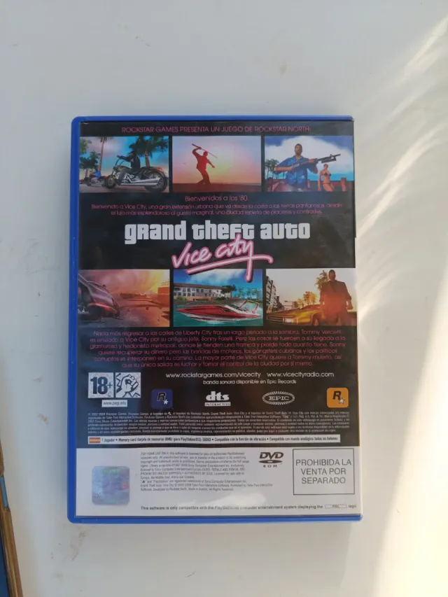 Grand Theft Auto: Vice City PS2