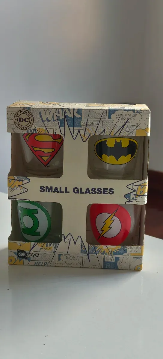 Vasos chupito Liga de la Justicia DC Comics