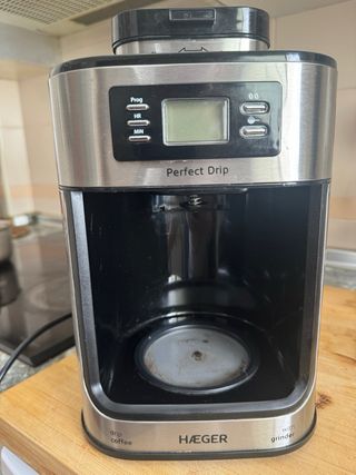 Cafetera Haeger Perfect Drip con Molinillo