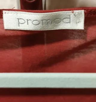 Jersey fino mujer M rojo