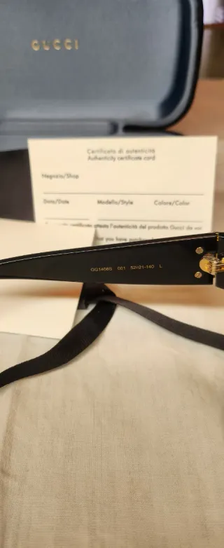 Gafas de Sol Gucci Negras y Marrones