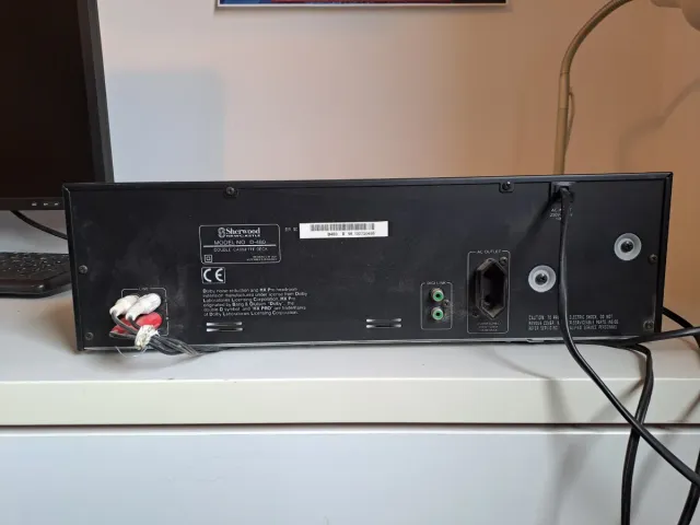 Doble pletina Sherwood D-480