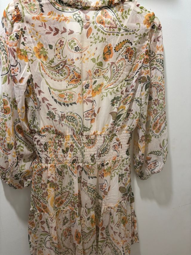 Vestido estampado Stradivarius Talla M