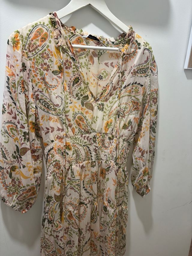 Vestido estampado Stradivarius Talla M