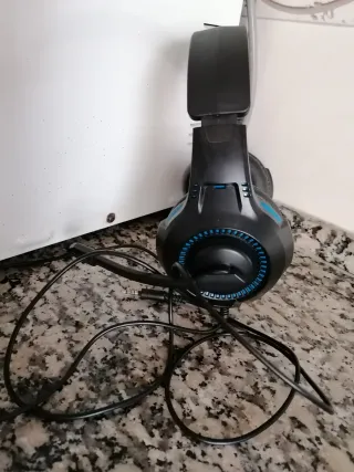 Auscultadores Audiopro Preto/Azul