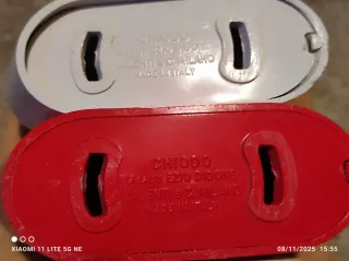 Appendiabiti CHIODO Rosso e Bianco