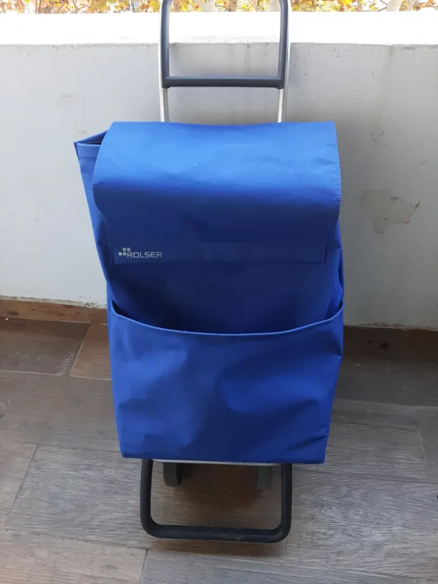 Carro compra Rolser azul