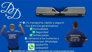 Portes,mudanzas,congelado,refrigerado.