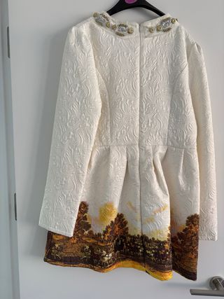 Vestido de fiesta con pedrería