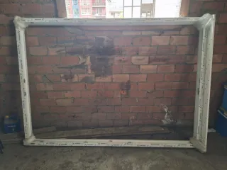 Ventana de PVC con cristal