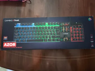 Teclado Gaming Trust AZOR RGB Español