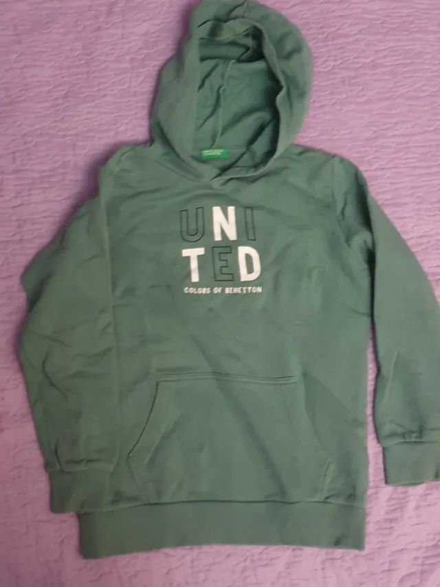 Sudadera United Colors of Benetton Verde