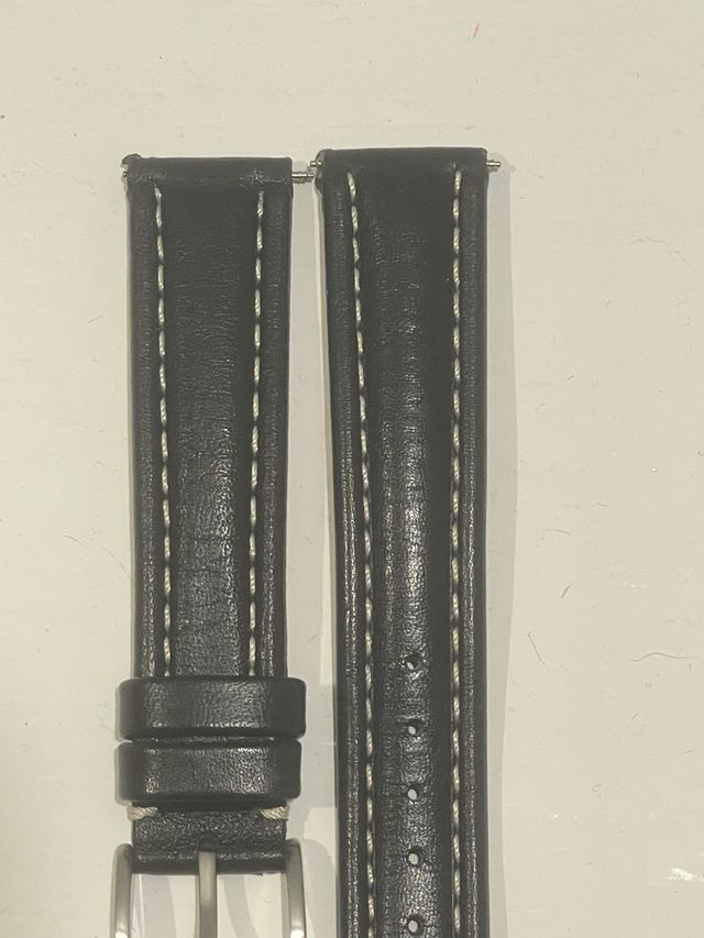 Correa de reloj 19mm con hebilla y pasadores