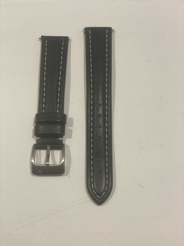 Correa de reloj 19mm con hebilla y pasadores