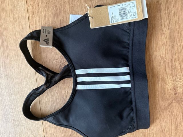 Sujetador deportivo Adidas Negro