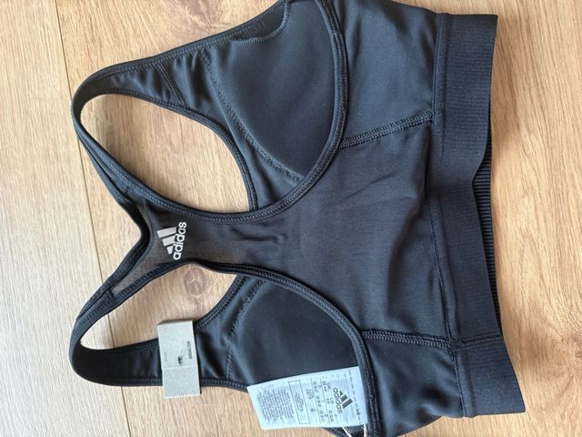 Sujetador deportivo Adidas Negro
