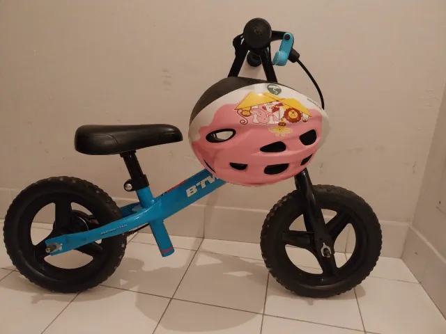 Bicicleta de equilibrio Btwin azul