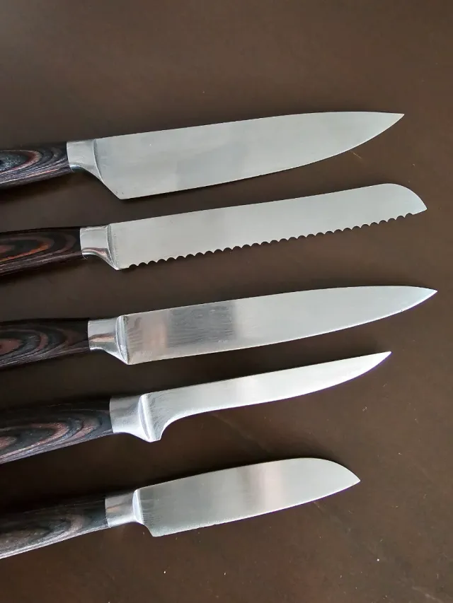 Set de 5 Cuchillos de Cocina