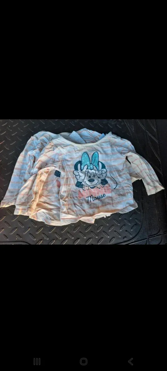 2 Camisetas Manga Larga Bebé 6-9 Meses.precio unid