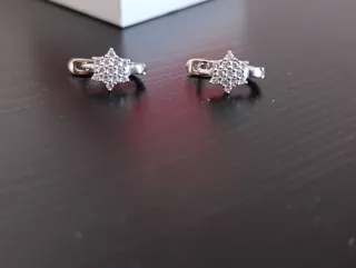 Pendientes Aresso Plata Circonitas