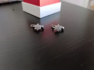 Pendientes Aresso Plata Circonitas