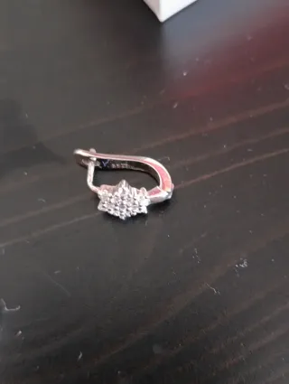 Pendientes Aresso Plata Circonitas