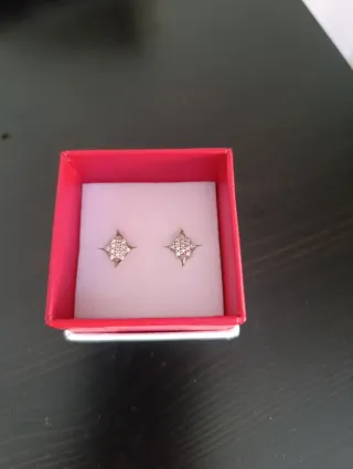 Pendientes Aresso Plata Circonitas