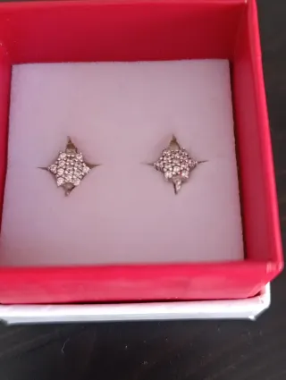 Pendientes Aresso Plata Circonitas