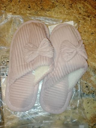 Zapatillas mujer lazo talla 38-39