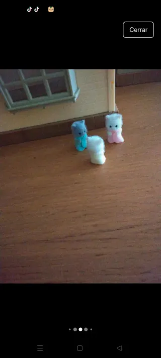 Trillizos Gatos Persas Sylvanian Families