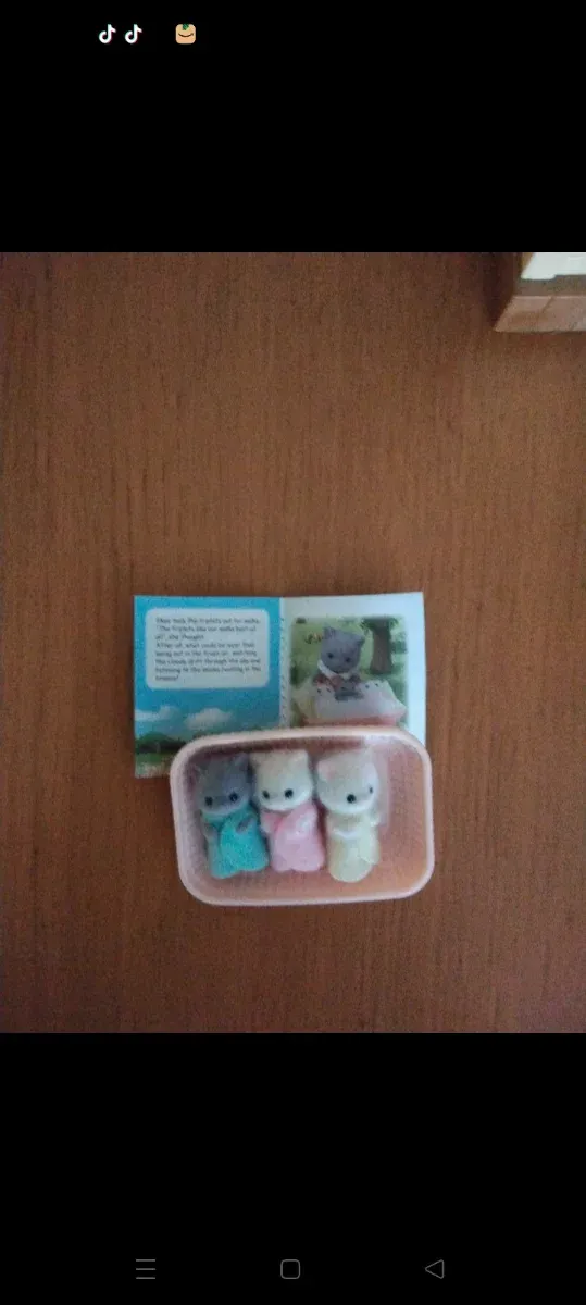 Trillizos Gatos Persas Sylvanian Families