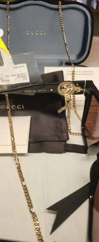 Gafas de Sol Gucci Negras y Marrones