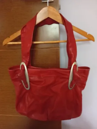 Bolso Robert Pietri Rojo Piel