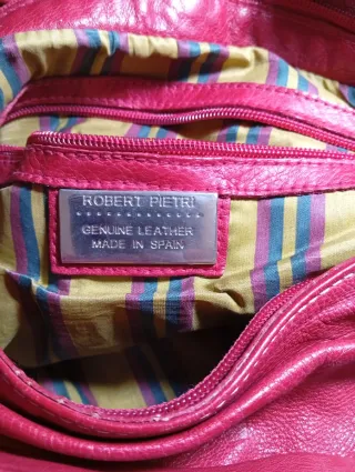 Bolso Robert Pietri Rojo Piel