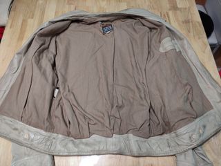 Cazadora Marithe Francois Girbaud Piel Beige