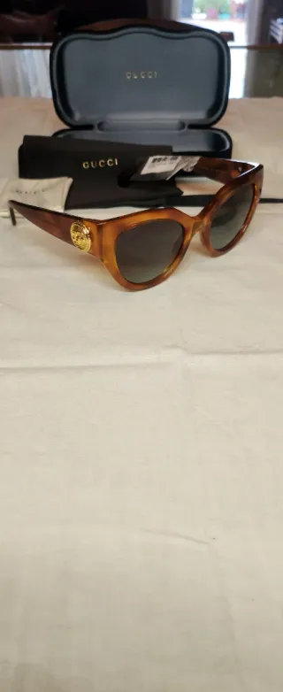 Gafas de sol Gucci marrones multicolor