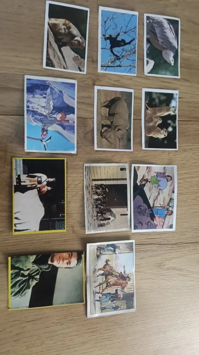 Lote cromos Panrico variado