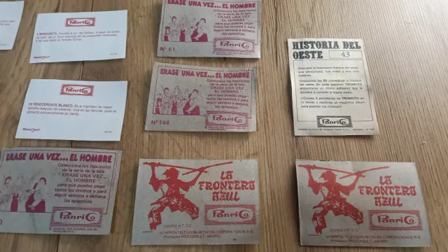 Lote cromos Panrico variado