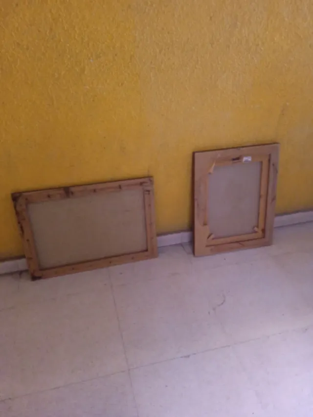 Quadros de Óleo Borboletas e Flores