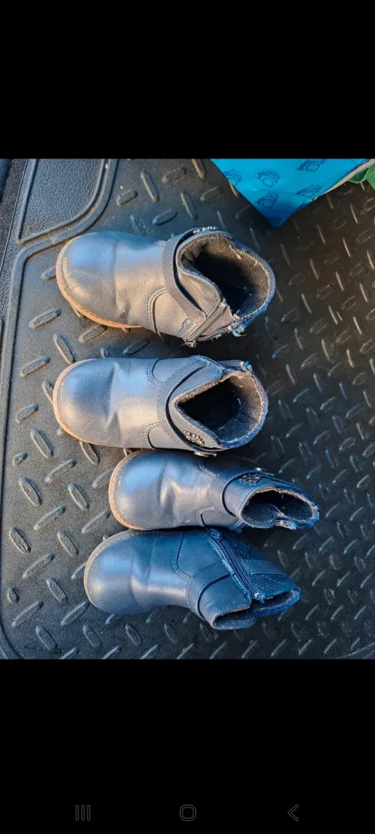 Botines gemelos niña talla 20