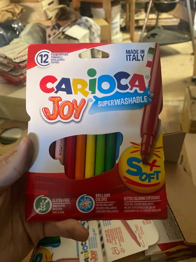 Rotuladores Carioca Joy 12 uds
