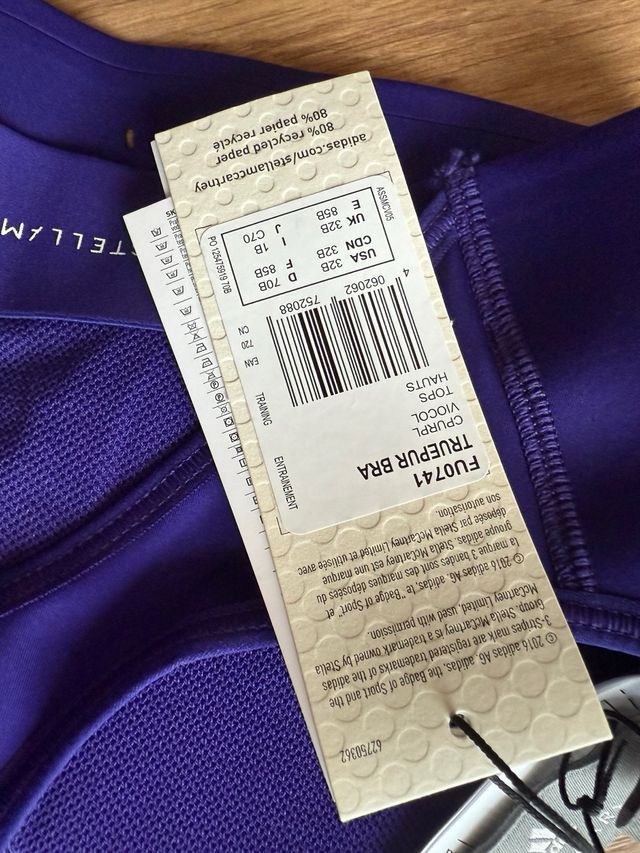 Sujetador deportivo Adidas by Stella McCartney