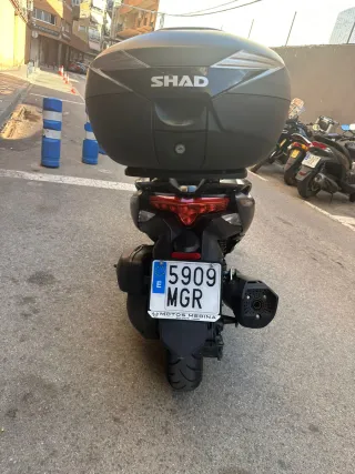 Moto Scooter Azul Zontes M1