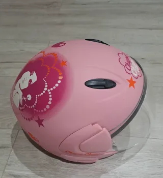 Casco Moto Rosa Chupa Chups
