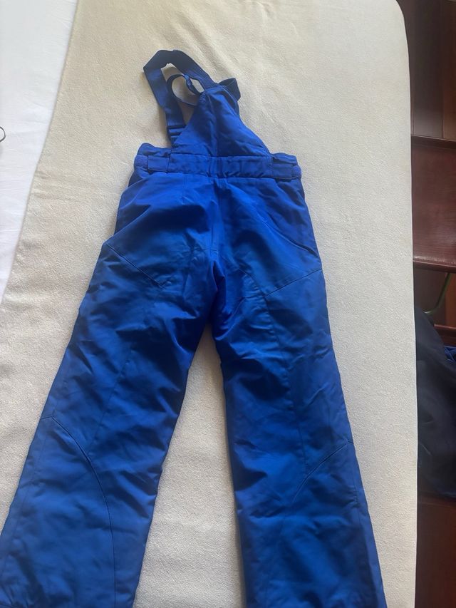 Conjunto Ropa Esquí Infantil Naranja/Azul