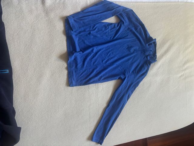 Conjunto Ropa Esquí Infantil Naranja/Azul