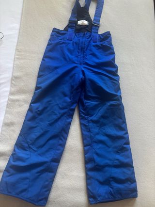 Conjunto Ropa Esquí Infantil Naranja/Azul 